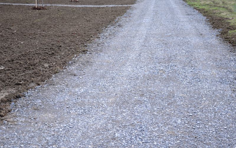 Gravel Installation in Spring