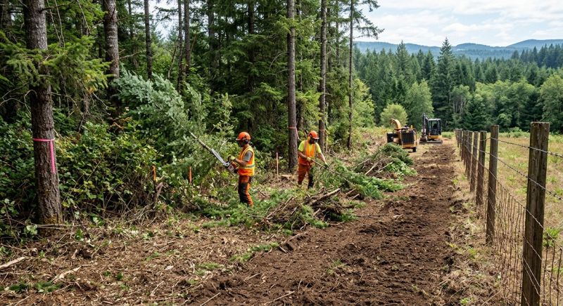 Property Line Clearing in Salt Lake City, UT